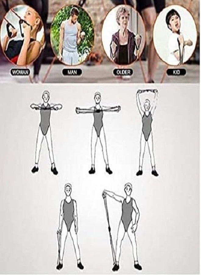 Rhonnium Exercise Yoga Band Resistance Band - Image 4