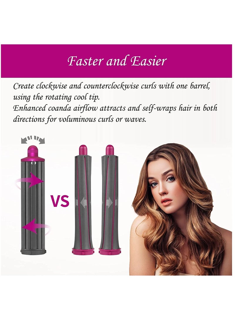 KASTWAVE - أسطوانات تجعيد الشعر الطويلة متوافقة مع أجزاء ملحق Dyson Airwrap Styler لـ Dyson Airwrap Styler HS01 HS05 - Image 1