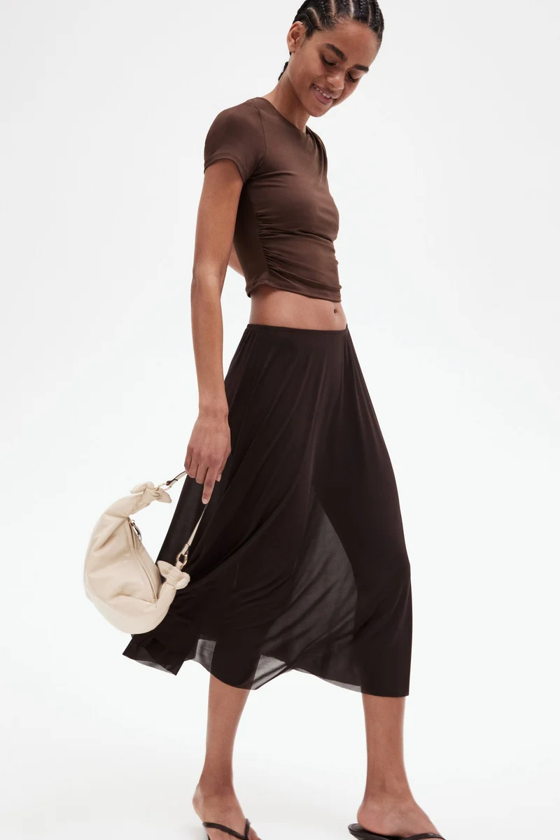 اتش اند ام Draped T-shirt