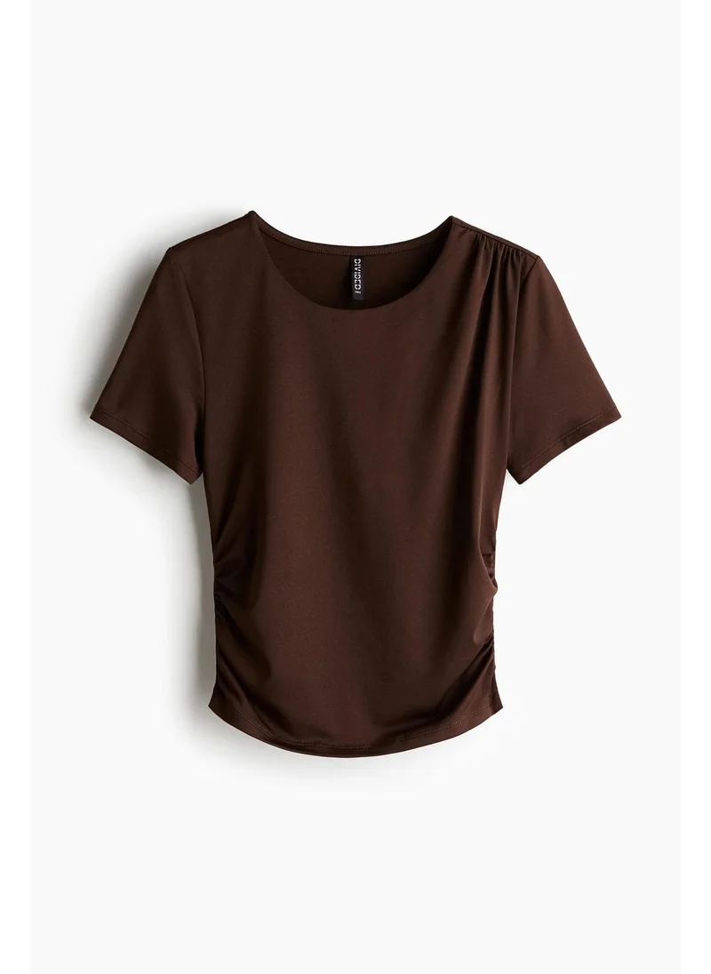 H&M Draped T-shirt