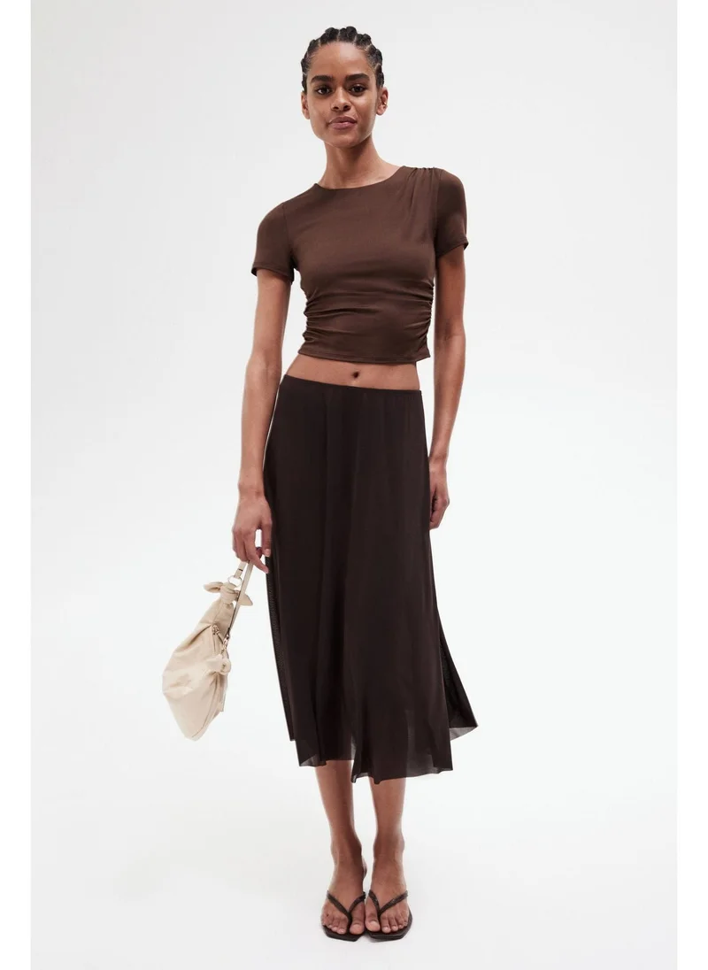 H&M Draped T-shirt