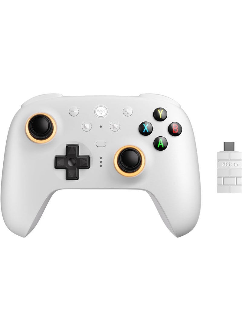 8Bitdo Ultimate Bluetooth Switch Pro Controller with Charging Dock, Wireless Gamepad with Hall Effect Sensor Joystick for Switch/Windows,Remote Motion Control/Vibration/Turbo with Carry Bag - Image 2