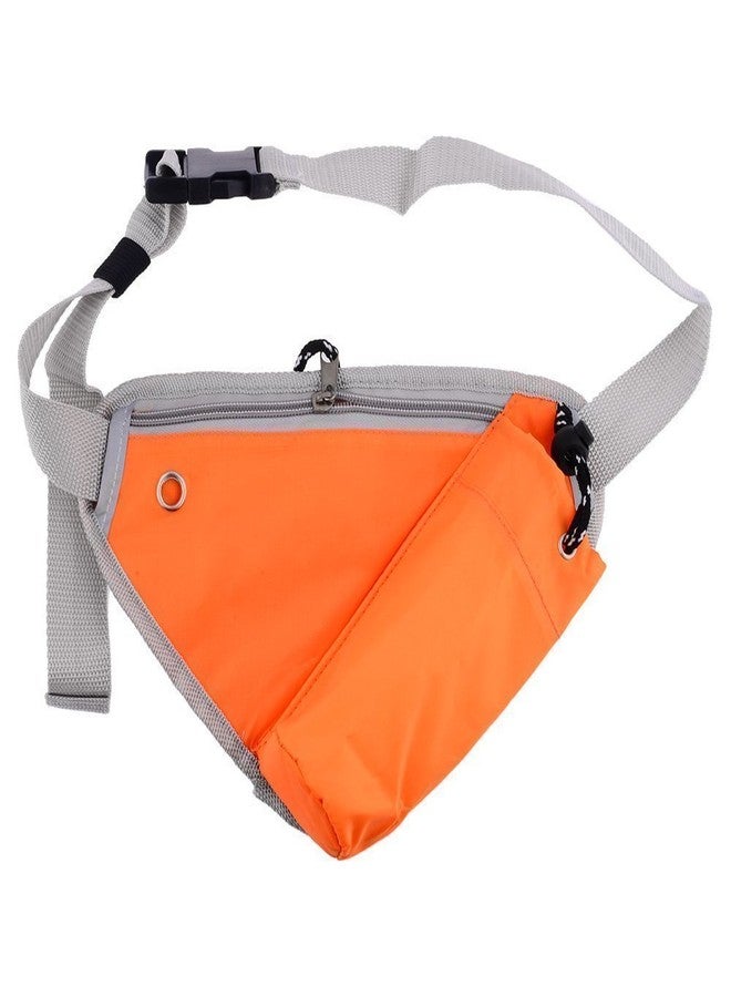 REMANG Sports Triangle Waist Bag Pack with Run Belt Storage Pouch with Zipper Pocket for Travel- Polyester (Multicolor) - Image 1