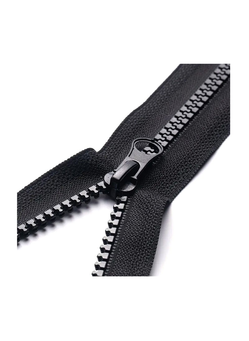 Generic 2pcs No.5 Tractor Zipper Open Tail Zipper 80cm (Black Color)  - Image 5