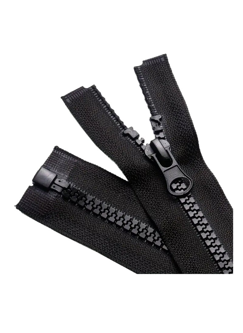 Generic 2pcs No.5 Tractor Zipper Open Tail Zipper 80cm (Black Color)  - Image 4