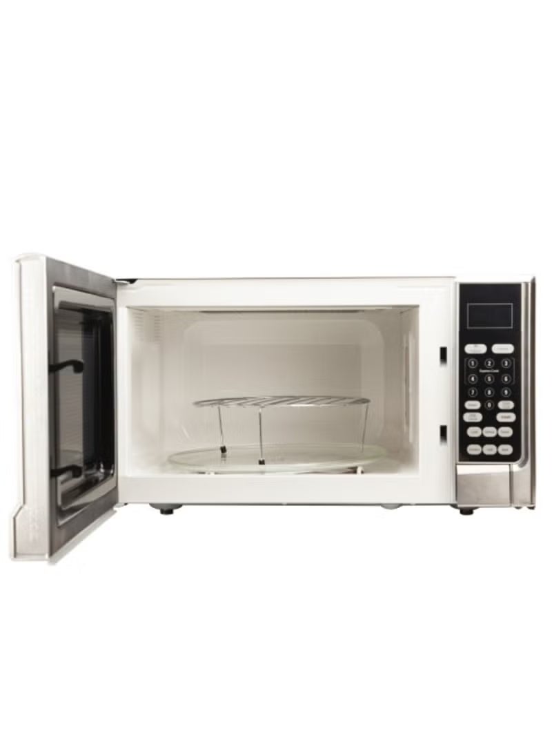 Jac Microwave 43 liters silver, touch control with grill from Jac - Image 2