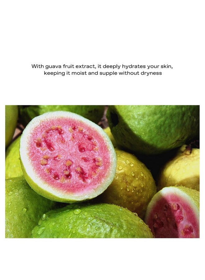 Glow Guava Facial Treatment Cleanser Hypoallergenic&Vegan Friendly Allinone Cleansing That Ends With One Oil And Gel 6.4 Oz - Image 4