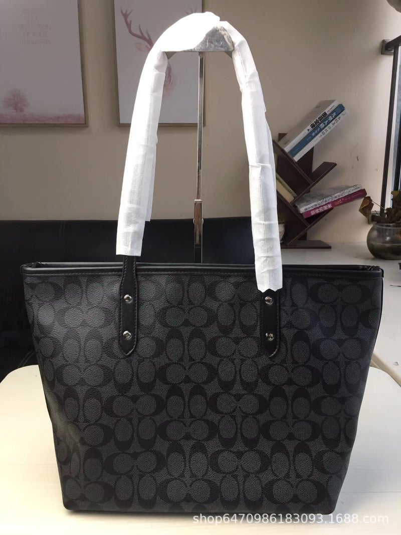2022 New Women'S Bag Classic Old Flower Zipper Shopping Bag Pvc Portable Mommy Tote Bag Shoulder Tote Bag - Image 5