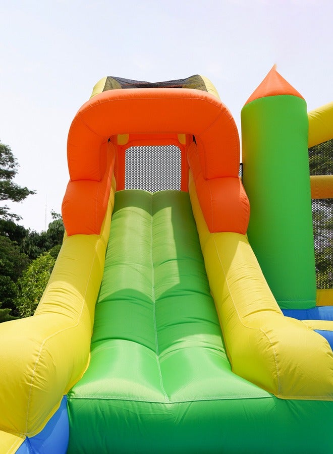 جساي تويز أحدث ملعب للأطفال ألعاب في الهواء الطلق منزل الوثب المنتفخ المياه منطاد زلق كومبو مع حفرة الكرة للأطفال - Image 3