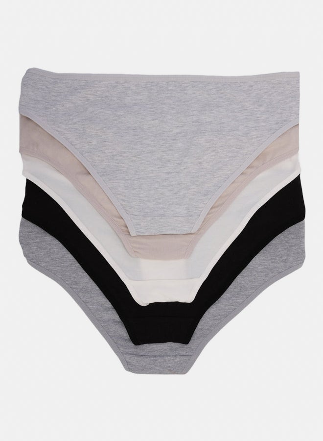 Carina Pack of 5 Colored Bikini Panties  - Image 2