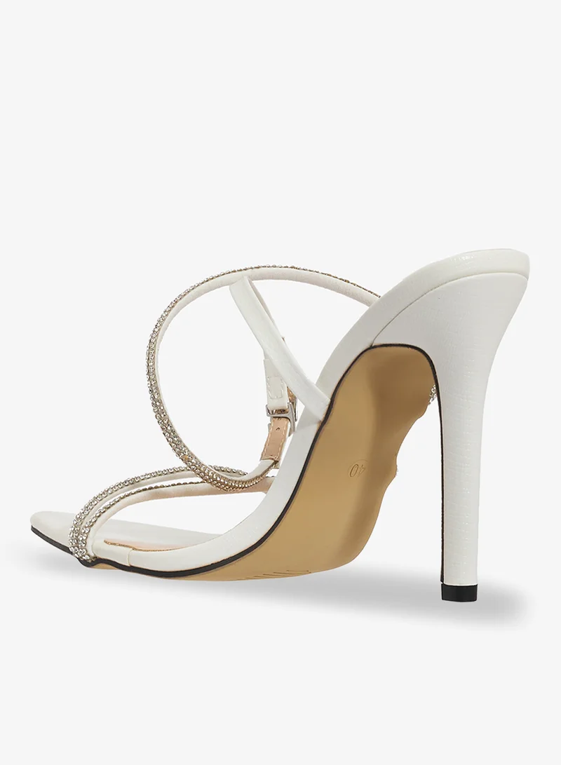 Ella Limited Edition Silver heeled_sandals for Women | Best Price UAE