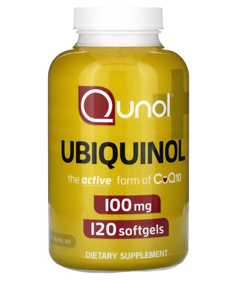 Qunol Ubiqunol 100 mg 120 Softgels