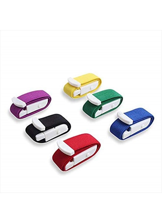 EWINEVER - Ewinever 6-Pack Tourniquet Elastic First Aid Quick Release Medical Sport Emergency Buckle Band - Image 1