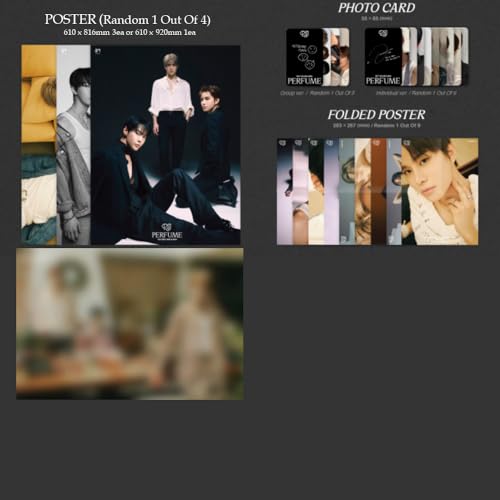 BITGAARIM NCT DOJAEJUNG Perfume 1st Mini Album Photobook Ver+Folded Poster - Image 3