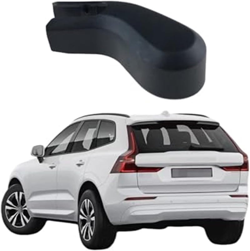 QASULER Rear Windshield Wiper Arm Nut Cover for Volvo XC60 - Image 2