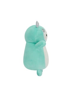 Squishmallows 14 inch Teal Yeti w/Snowflake HugMee , Officially Licensed Kellytoy Plush Toy, Colorful Soft Toy, Gift for Kids, Girls & Boys Washable Squishy Stuff Toy Multicolor All Age  - Image 3