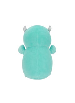 Squishmallows 14 inch Teal Yeti w/Snowflake HugMee , Officially Licensed Kellytoy Plush Toy, Colorful Soft Toy, Gift for Kids, Girls & Boys Washable Squishy Stuff Toy Multicolor All Age  - Image 4