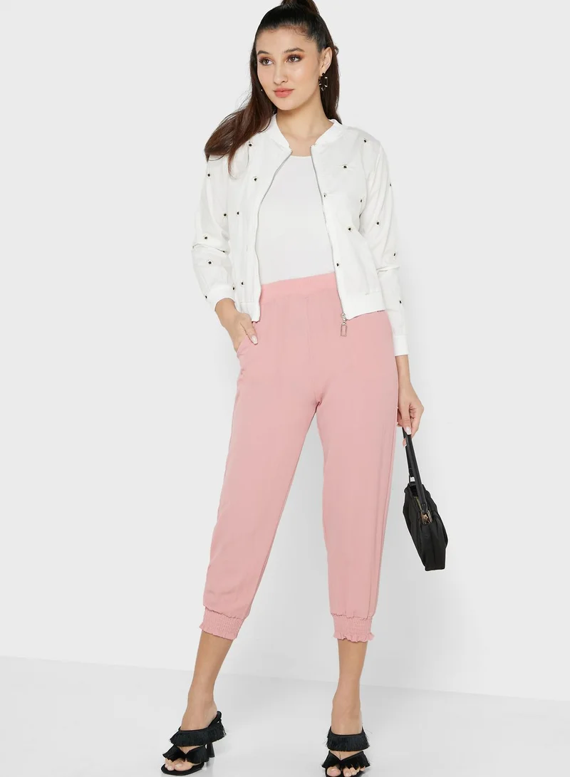 Ginger Lightweight Jacket With Daisy Print