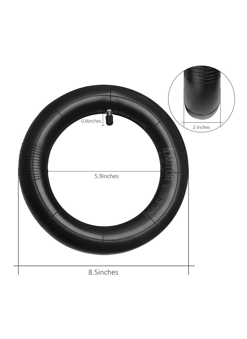 Generic 8 1/2 x 2 E Scooter Tyre Set, 50/75-6.1 Tyre Tube for E Scooter, Electric Scooter Replacement Tyres with Disassembly Tool, Electric Scooter Replacement Wheels for Scooter, for Xiaomi  - Image 2