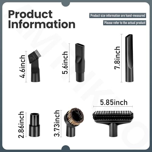 AMTHKNO Universal Attachments Adapter Kit - Extendable Crevice Tool Dustbuster Accessories, Compatible with BLACK+DECKER Dustbuster, Fits Hand Vacuum Models with the Slim Nozzle and Extendable Crevice Tool. - Image 2