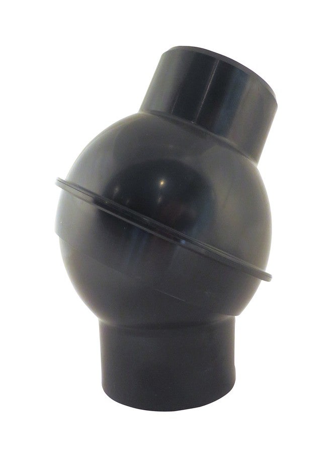 Taytools 4 Inch Swivel Elbow for Flexible Hose with 15 Degrees Rotation with 4 Inch OD and 3-15/16 Inch OD Openings ABS Plastic for Dust Collector Systems 73480 - Image 1
