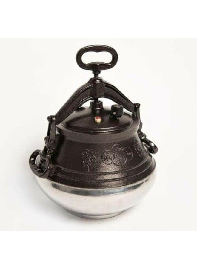 Pressure Cooker Secure Cookerware Aluminum Kitchen Accessories Afghan Is Characterized by Fast and Delicious Cooking (10L) - Image 2