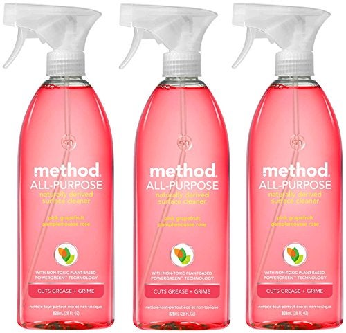 Method All Purpose Natural Surface Cleaning Spray - Pink Grapefruit - 28 Fl Oz (Pack of 3) - Image 3