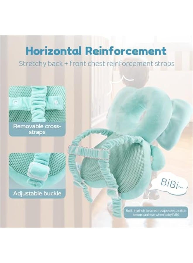 TRASSLE Baby Head Protector,Head Safety Protector Pad for Baby Toddler Walker,Infant Talking Head Protection Backpack Cushion,Baby Back Protection for Walking & Crawling  - Image 3