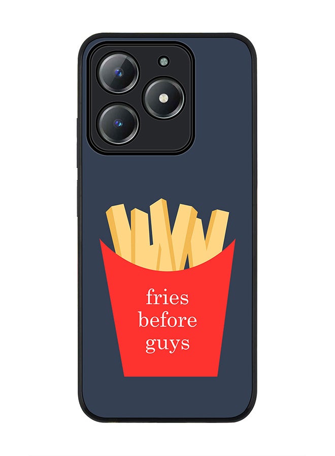 Stylizedd For Realme C63 / Realme C61 4G Case,Slim fit Camera Protection, Shockproof Thin Phone cover  - Fries BeFore Guys - Image 1