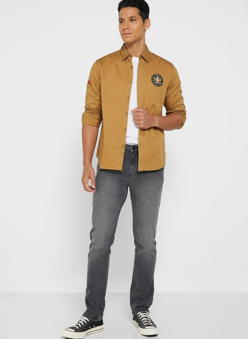 Seventy Five 5 Pocket Straight Fit Jeans