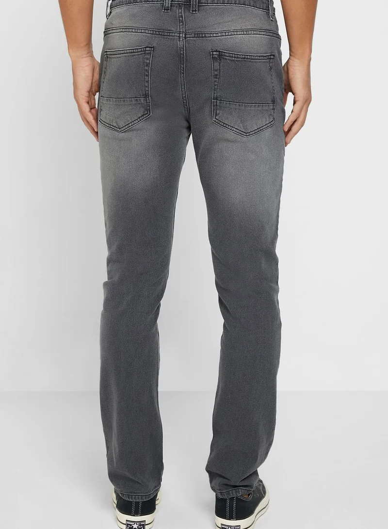 Seventy Five 5 Pocket Straight Fit Jeans