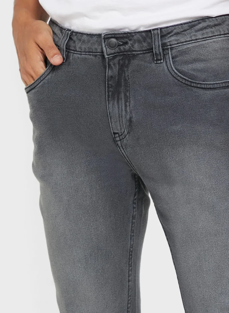 Seventy Five 5 Pocket Straight Fit Jeans