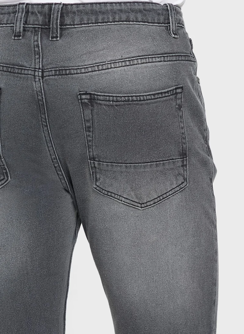 Seventy Five 5 Pocket Straight Fit Jeans