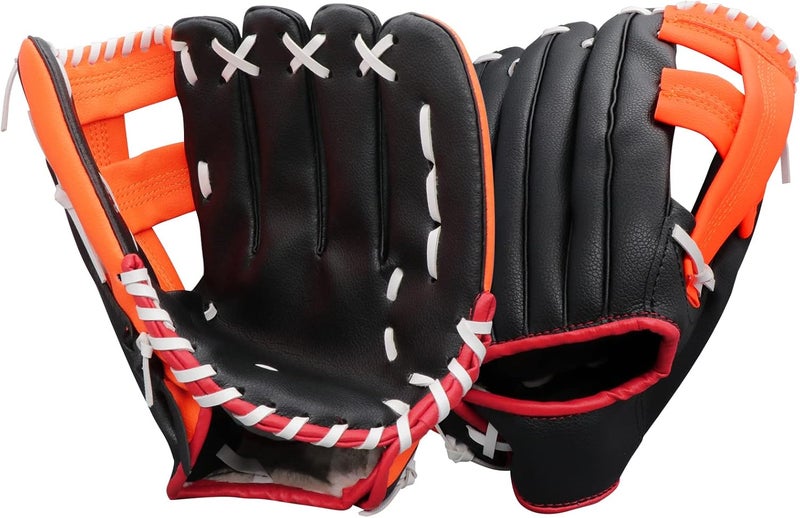 Aoutacc Baseball Gloves Softball Glove,12.5 Player Preferred Wear-Resistant PU Material Thicken Softball Fielding Glove,Left Hand Gloves Right Hand Throw for Youth Adult - Image 1