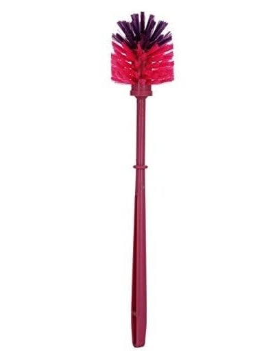 Aristo Aristo Plastic Toilet Brushes (8 cm x 8 cm x 42 cm, Red and Pink, Pack of 2)  - Image 2