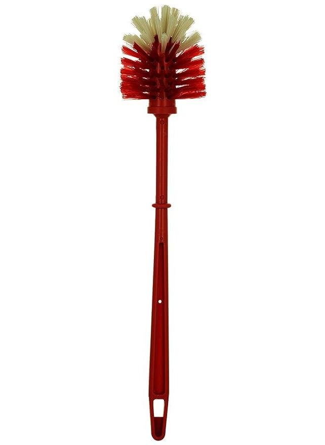 Aristo Aristo Plastic Toilet Brushes (8 cm x 8 cm x 42 cm, Red and Pink, Pack of 2)  - Image 3
