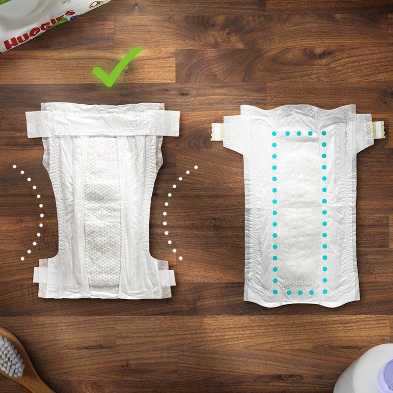 Huggies Newborn Diapers, Little Snugglers Baby Diapers, Size Newborn (up to 10 lbs), 128 Count - Image 4