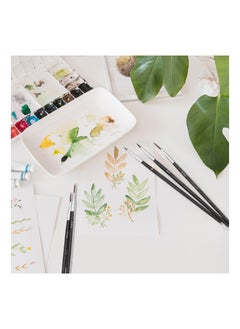 SYOSI Tiny Detail Paint Brushes 30 Pcs Fine Set with 3 Size #0#00#000 Liner Brush for Miniature 40k Model Crafts Watercolor Acrylics Oil  - Image 5