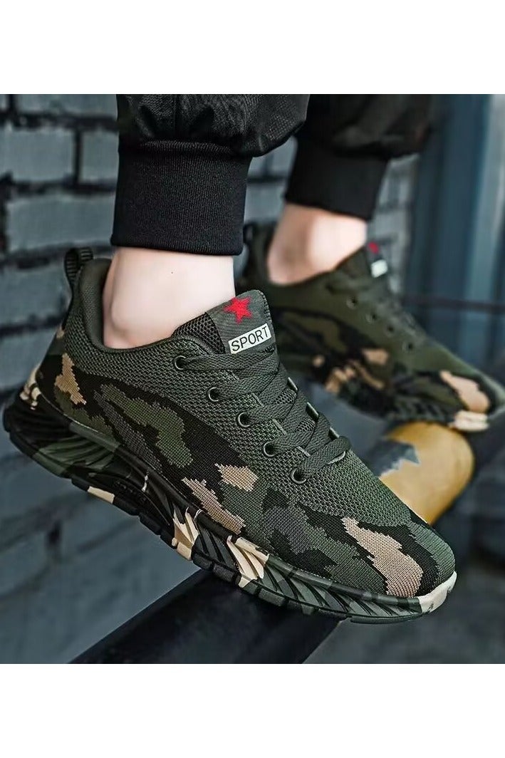 Men Sports Running Shoes Athletic Walk Breathable Comfortable Lightweight Casual Non-Slip Sneakers for Gym Workout Daily Wear  - Image 4