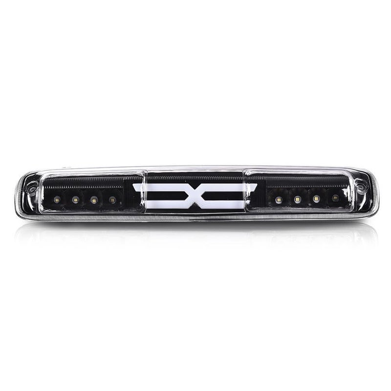 PIT66 3rd Brake Light Compatible with Chevy Silverado 1500 2500 3500 & HD Models (99-06 silverado/sierra X Clear Lens) - Image 1