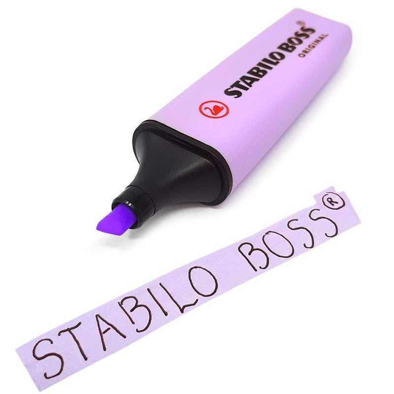 STABILO BOSS Original Pastel Highlighter Marker Pens – Full Set of 6 + Lilac Haze - Image 5