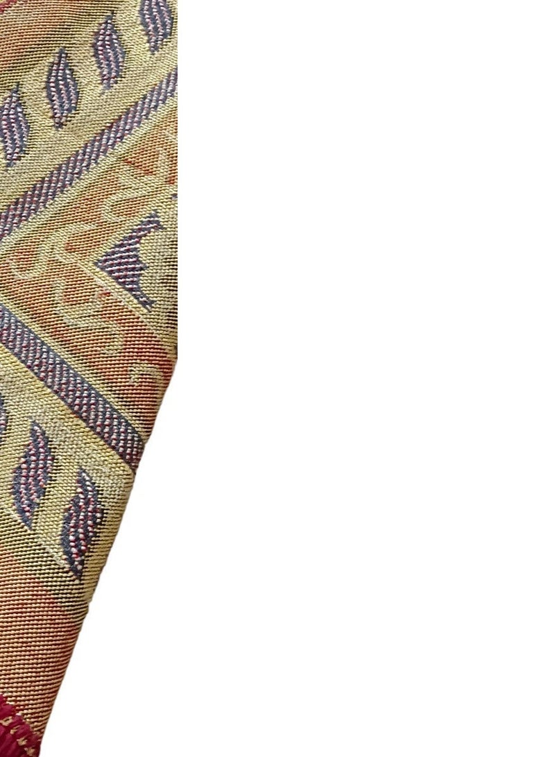 Alsaqer Turkey Premium Quality Majlis Mat | Majlis Carpet (1.4x2 Mtr) | Soft, Shine, Desert Mat, Camping Mat, Picnic Mat, Camping Rug, Travel Mat, Rug for Living Room, Office - Assorted Design - Image 3