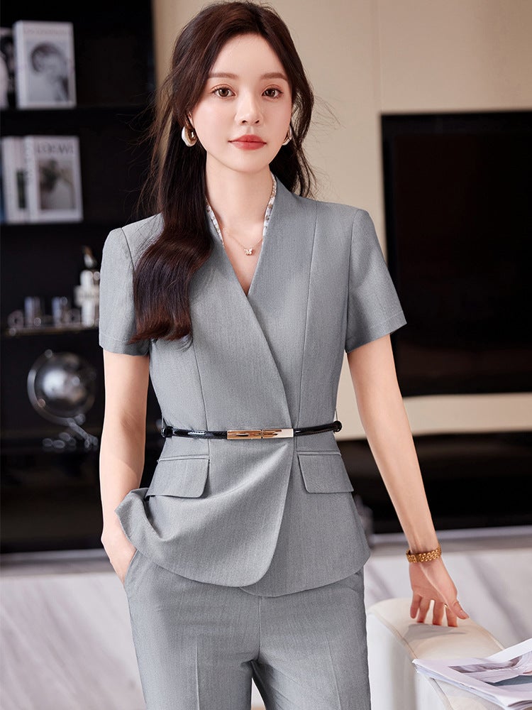 Professional Temperament Goddess Style Workwear Women'S Suit Fashion Ol Commuter Host Business Formal Wear Workwear Business Wear - Image 5