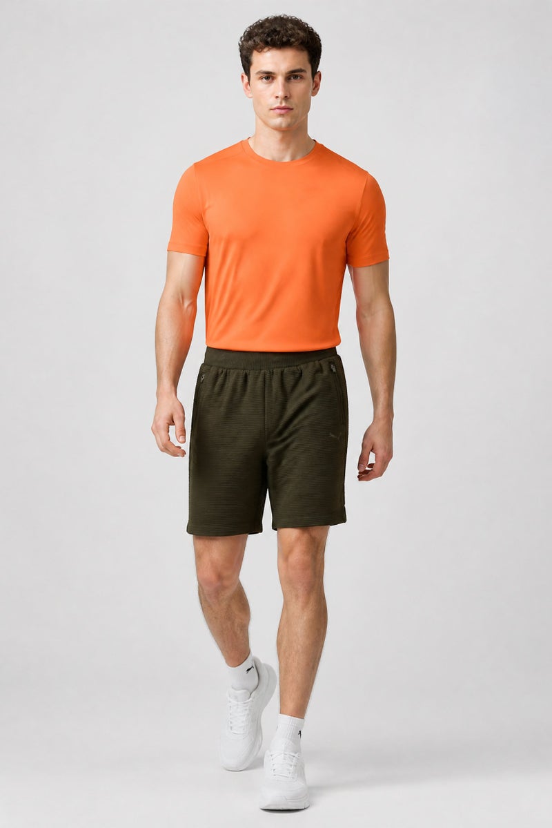 PUMA Men Slim Fit Outdoor Shorts, Dark Olive - Image 4