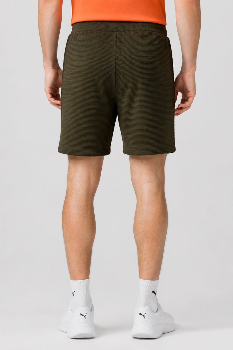 PUMA Men Slim Fit Outdoor Shorts, Dark Olive - Image 2