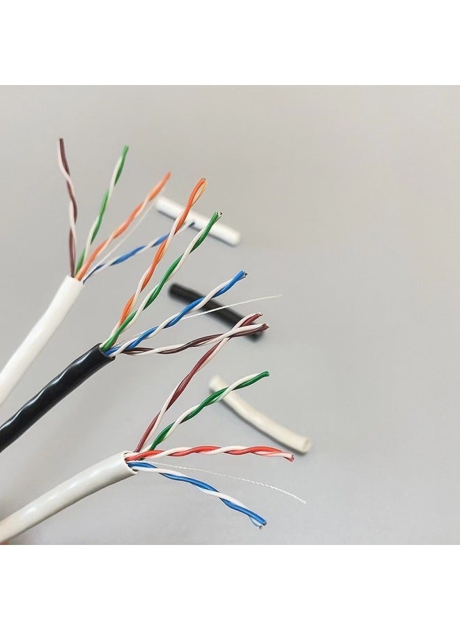 Generic Network Cable Home Category 6 Gigabit With Crystal Head RJ45 Connector Broadband Network Cable 1/5/10/15/20/ 100m-Color:Blue-Cord Length:0.5m  - Image 3