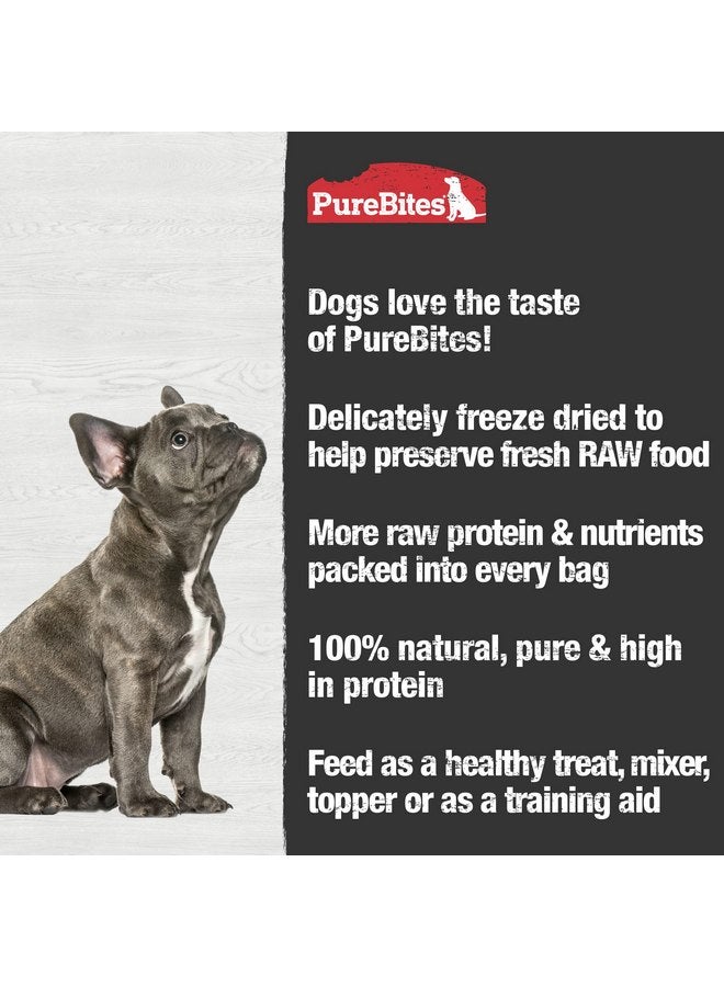 بيور بيتيس مكافآت الكلاب المجففة بالدجاج من PureBites، مكون واحد، صُنعت في الولايات المتحدة الأمريكية، 28 أونصة - Image 4