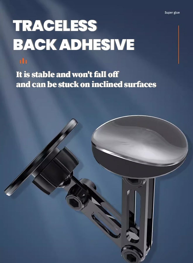 Mobile Holder For Car Car Phone Holder Not Block Air Vent Phone Holder Car Fit  iPhone 15 16 Series, Samsung S24 S23, Xiaomi Black - Image 4