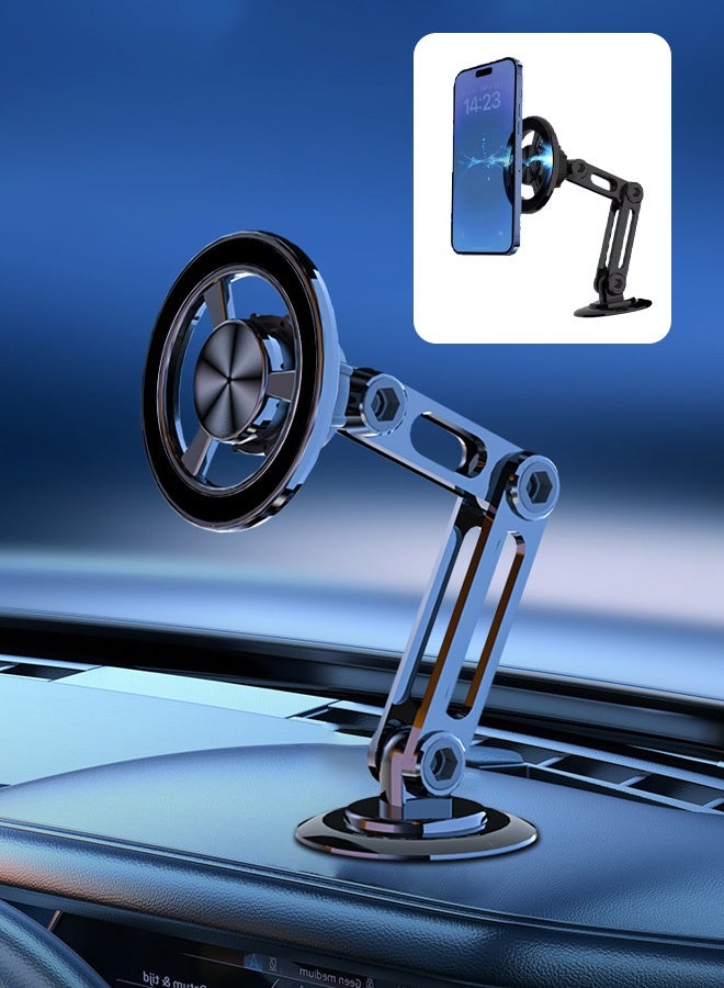 Mobile Holder For Car Car Phone Holder Not Block Air Vent Phone Holder Car Fit  iPhone 15 16 Series, Samsung S24 S23, Xiaomi Black - Image 1