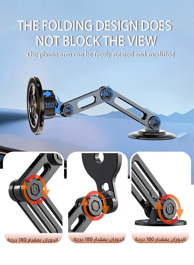 Mobile Holder For Car Car Phone Holder Not Block Air Vent Phone Holder Car Fit  iPhone 15 16 Series, Samsung S24 S23, Xiaomi Black - Image 5